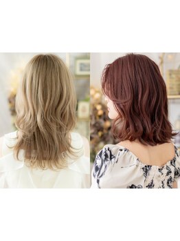 川口◆深い艶…ヒアルロン酸ブラウンカラー\6864～/インナーカラー/ハイライト/白髪ぼかし20代30代40代