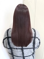 ボクノ 6号店 大橋(bokuno) 【 chika 】髪質改善縮毛矯正 / ピンクラベンダー/ 艶髪 /ロング