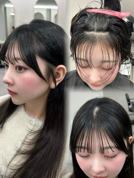 リッカ(LICCA) 〔LICCA AMANE〕割れない前髪を作ります！盛れる顔まわりカット