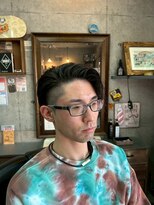 アールズ ヘア(R's hair)&nbsp;MEN’S HAIR/サーフカール/刈り上げセンターパート/印西