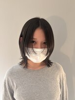 ケリーアン 太田(kelly.un)&nbsp;ウルフカット / 前髪なしウルフ / ボブハッシュ