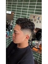 サンドゲート(SANDGATE)&nbsp;サイドパートパーマスタイル