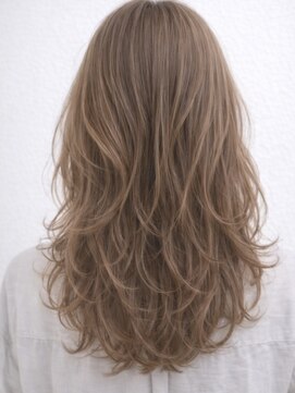 ムーン 仙台一番町店(OON) ナチュラルベージュ/透明感カラー/ブリーチなしダブルカラー