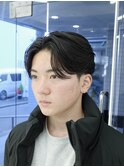 曲がる縮毛矯正/毛流れセンターパート/ニュアンスパーマ