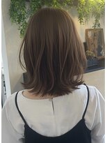 ココロヘアー 住吉店(Cocolo hair)&nbsp;グロスベージュカラー＋くびれレイヤーカット＋PRトリートメント
