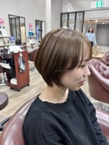 ハピネス 王寺店(Happiness)&nbsp;ショートボブレイヤー　丸みショートボブ　20代30代