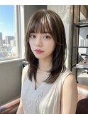 《ele》レイヤーセミロング / 大人かわいい簡単スタイリング