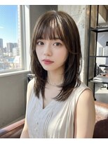 エレマルヤマ(ele maruyama) 《ele》レイヤーセミロング / 大人かわいい簡単スタイリング