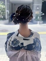 リムネ 四谷店(RIMUNE)&nbsp;浴衣ヘアアレンジ／花火大会