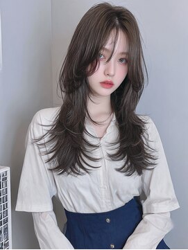 ロッソ 大橋店(Rosso) ふんわり暗髪ロングレイヤー【大橋】