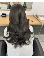 エトワ 新宿店(ETOWA)&nbsp;☆赤み消しブリーチなしオリーブグレージュ