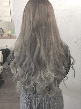 ビーヘア 大橋店(B hair)の写真/透明感とツヤをだす【イルミナカラー】×絶妙なグラデーションの【バレイヤージュ】で周りと差をつけて☆