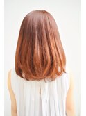 くびれヘア/アプリコットオレンジ/ハイライトカラー/上尾/上尾