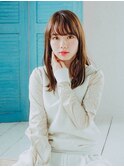 大人かわいい☆伸ばしかけ♪ジグザグバング