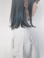 マッシュ チャヤマチ(MASHU chayamachi)&nbsp;切りっぱなしでこなれ大人可愛いボブ