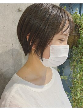 リアン(LieN) 〈LieN〉すっきりショート/カーキベージュ