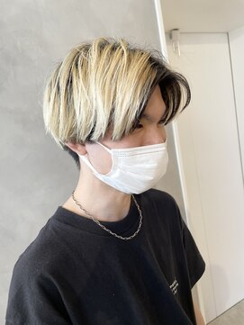 エイト ヘアサロン 渋谷本店(EIGHT) ブロンドインナーブラック e7