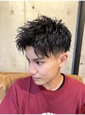 【Sup】泡パーマ×ソフトツイストパーマ1