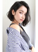 【ROSE】マニッシュショート ネイビーカラー フレンチボブ