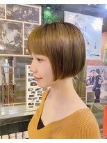 チックタック パラダイム(TICK-TOCK Paradime)&nbsp;《ゲストスナップ》前髪パッツン/ミルクティアッシュ