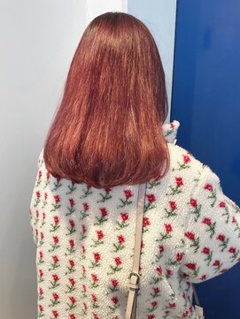 グリーン 渋谷(green) 【MIO】チェリーレッド×重めミディアム