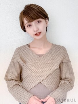 オーブ ヘアー フェアリー 鹿児島店(AUBE HAIR fairy) 20代・30代_小顔マッシュショート