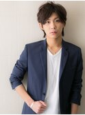 前髪長めで‥暖色系カラーショートウルフM