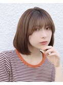 パツっとボブ