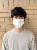 ショートマッシュパーマ