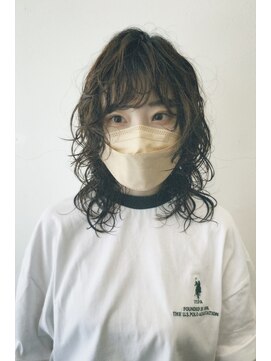 ココ 原宿(KOKO) 【KOKO_TOKYO】#20代30代40代#ウルフパーマ #フェミニンロング