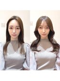 20代30代40代◎ゆる巻きロングゆるふわ巻きこなれヘアエギョモリ