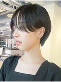 丸みショート_大人ガーリーチョコレートプリカール_ba413211