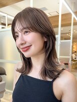 アフロートリノ(AFLOAT Leino)&nbsp;小顔ヘルシーレイヤースタイル透明感カラー【修】20代30代40代