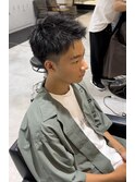 《L.E.M仙台店 》短髪アップバングショート/及川翔