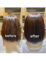 カミケンガレリア(kamiken. galleria)&nbsp;自然なストレート美髪さらツヤ潤い大人ボブ【カミケンガレリア】