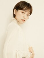 オンク 新宿(onk)&nbsp;黒髪/グレーベージュ/レイヤーロング/前髪パーマ[新宿駅]