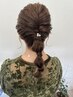 お呼ばれヘアアレンジ　¥5,000