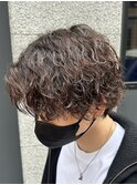 スペインカール/スパイキーショート/ブルーブラック/南森町