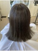 20代30代40代大人可愛い外ハネセミロング*地毛風カラー