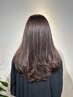 【人気メニュー】全員OK カット+艶カラー+マイクロバブル+トリートメント