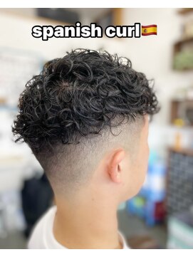 理容美容ふくどめ スペインカール