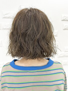 エス ハート オブ ヘアー 名東店(Heart of HAIR) 【ES田中】Autumn Style ふんわりカールボブ