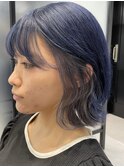 ミルクティーベージュダブルカラーケアブリーチインナーカラー