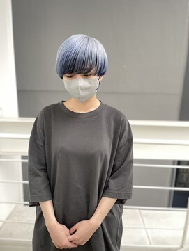 いろあそび 八王子 ホワイト×ネイビー