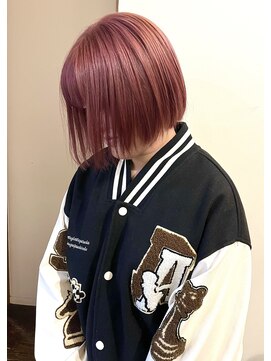 ロチカバイドールヘアー 心斎橋(Rotika by Doll hair) pretty ピンク！！breach1～