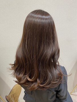 ロウ 札幌(ROW) 髪質改善トリートメント/黒髪/小顔/ワンレンボブルフ/ネビージュ