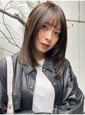 顔まわりカット顔まわりレイヤーカットレイヤーボブヘイリーボブ