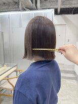 ソア(soa)&nbsp;ベージュ/ヘイリーボブ/枚方ボブ/大阪枚方美容室