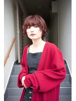 イロ(IRO)&nbsp;ショート×レッドブラウン