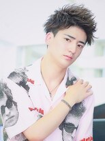 リップス 仙台annex(LIPPS)&nbsp;アップバングツーブロックツイスト刈り上げスパイラル